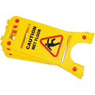 Slippery caution wet floor sign