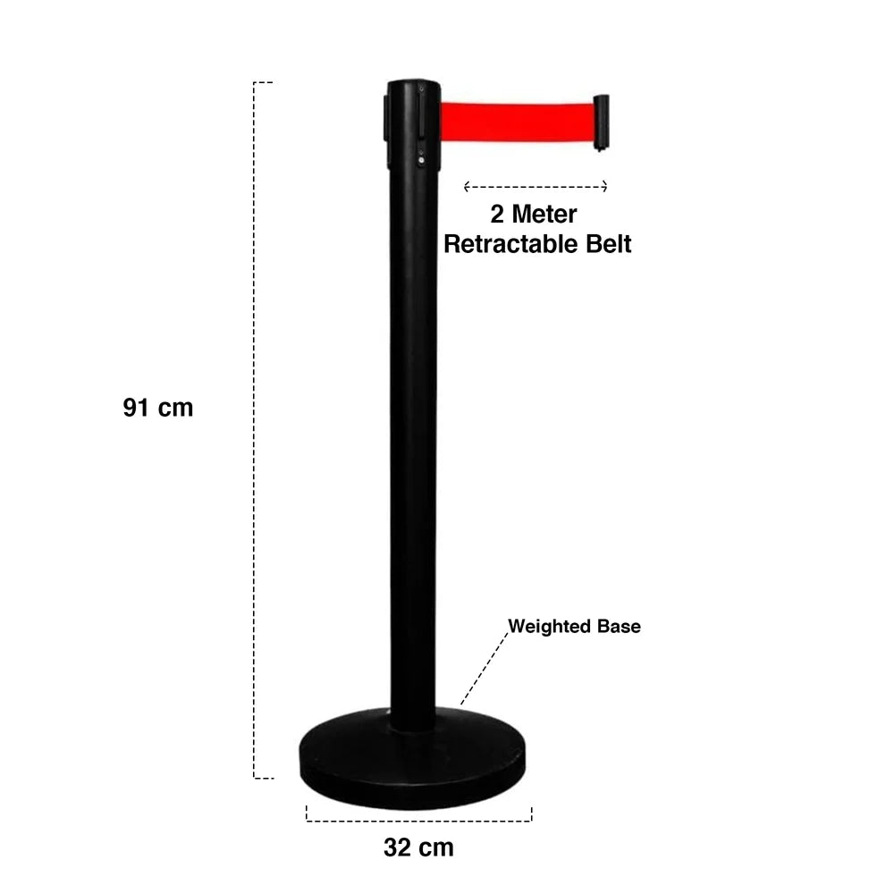 stanchion crowd control barrier
