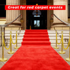 Gold Crowd Control Stanchions 100CM with 1.5M Golden Twisted Rope