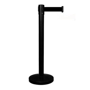 Poteau de guidage noir