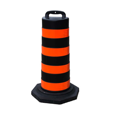 Baril de signalisation avec base lestée