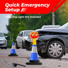 Access Control Reflective Road Cone