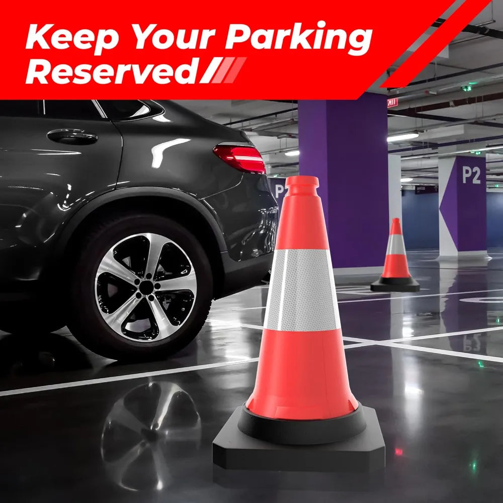 High Durable Reflective Cone For Parking Zone