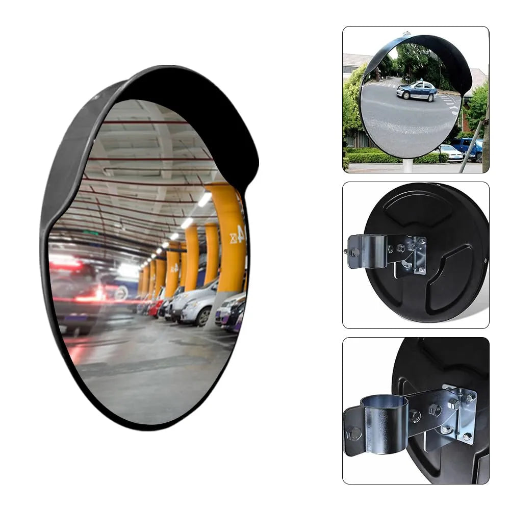 convex mirror black