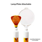 Traffic Safety Reflective Delineator Post With Sign Attachable