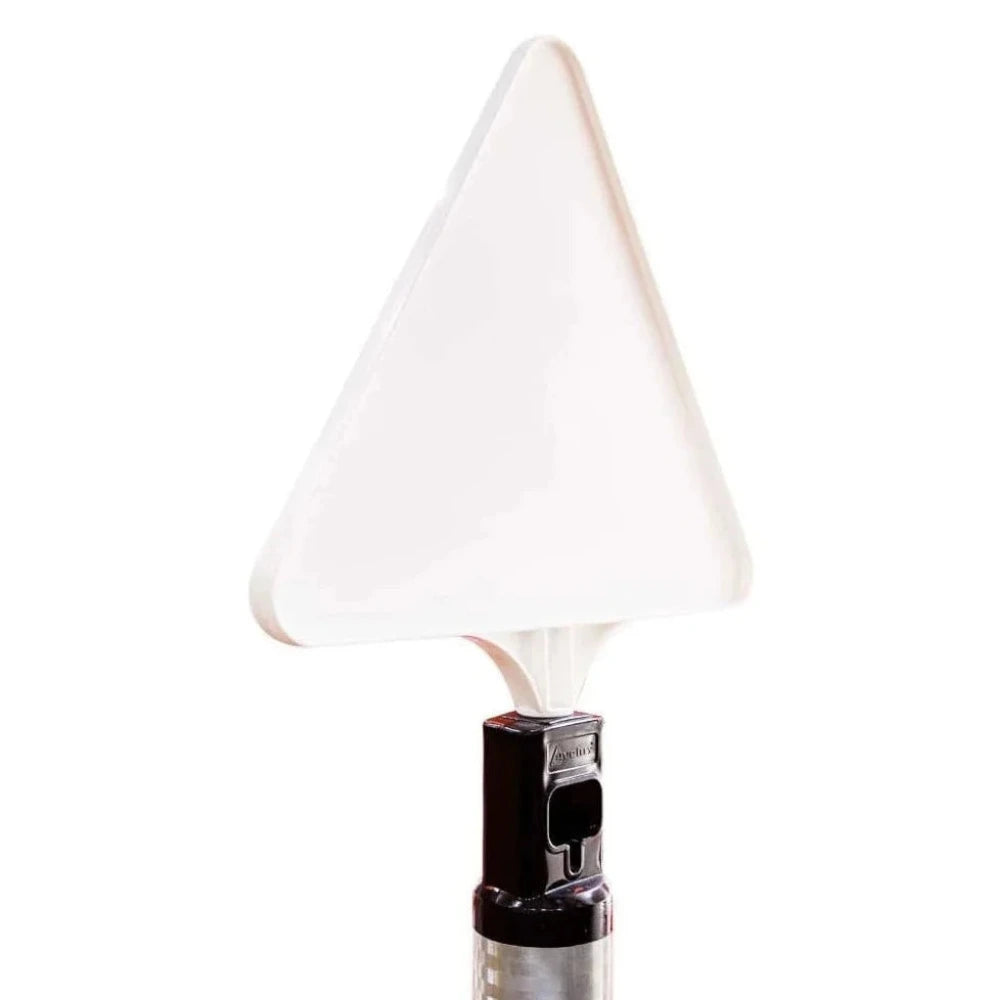 Attachable Triangular Empty Sign For Delineator