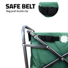 trolley green with safe belt