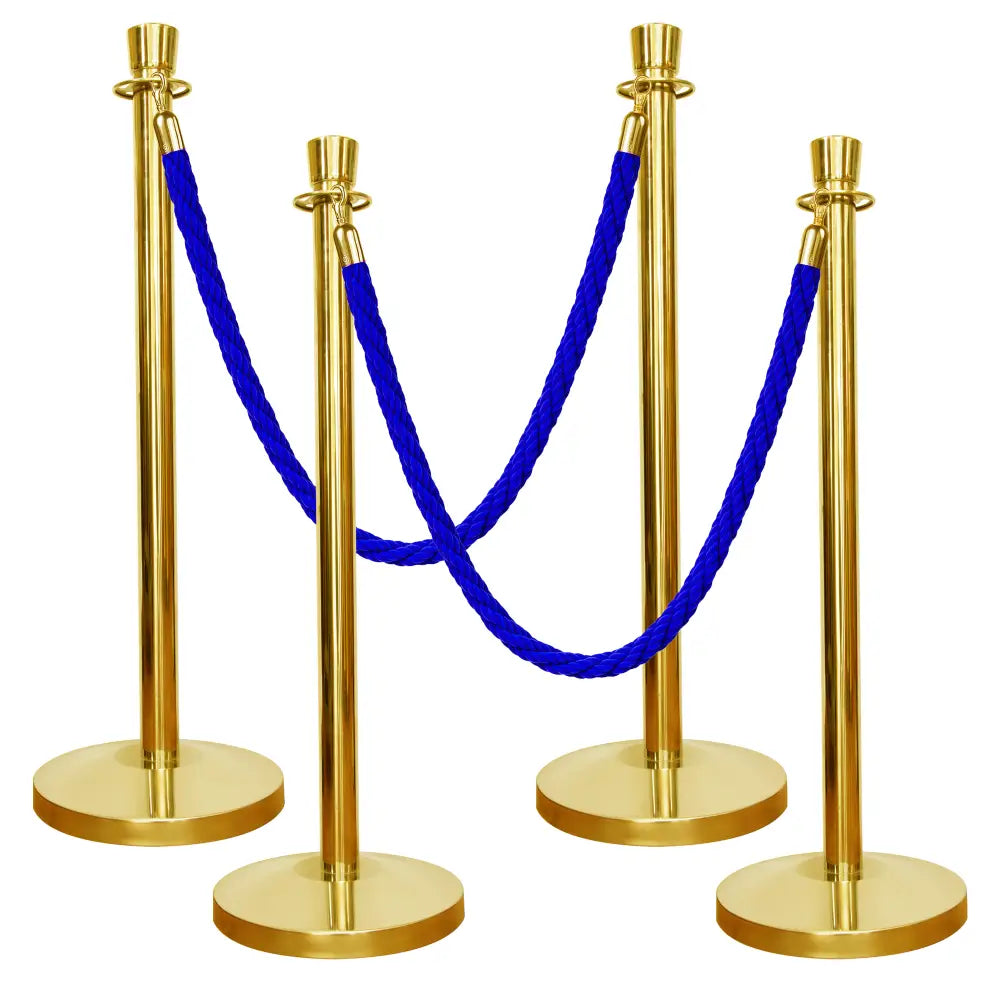 4 rope stanchions