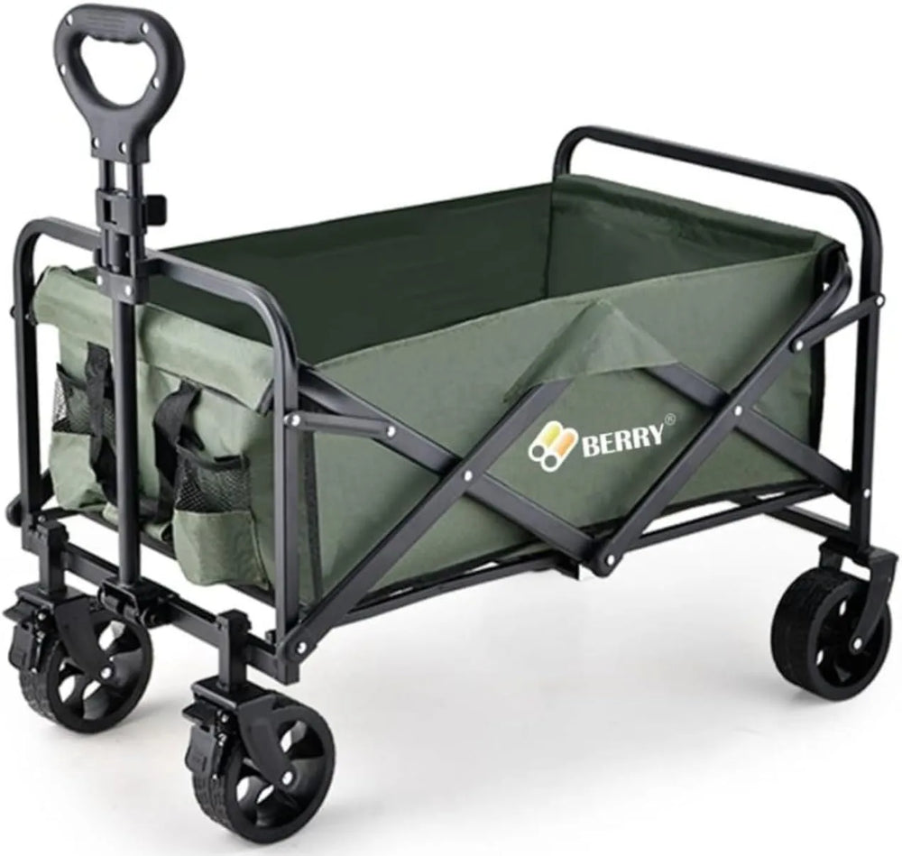 High Capacity Wagon Trolley Green