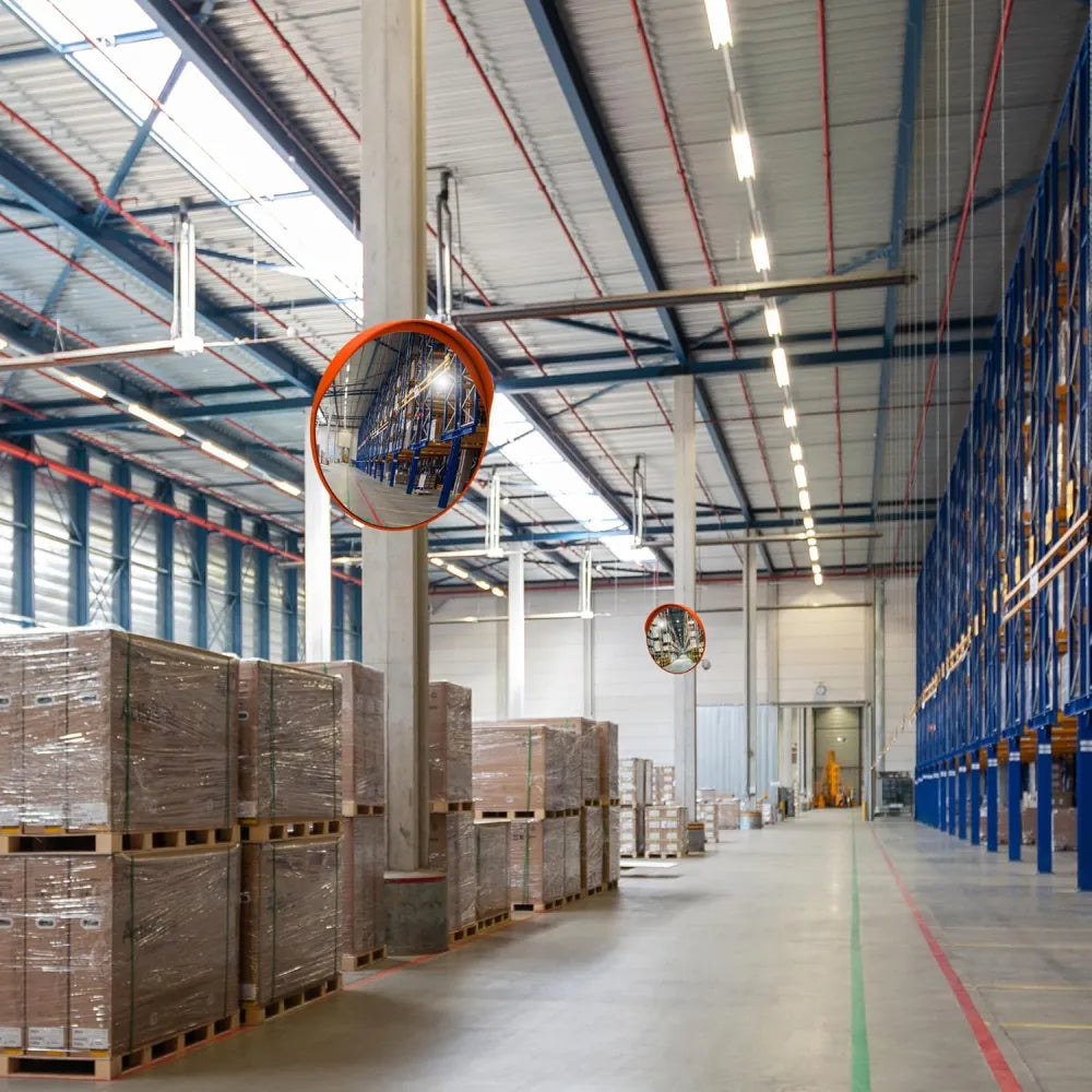 Warehouse Security Mirror