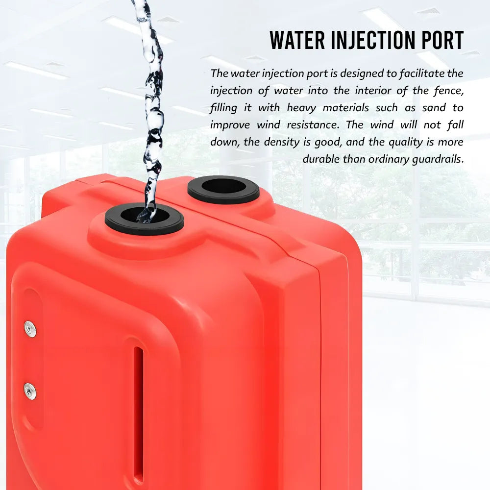 Water Filled Access Control Expandable Barrier