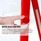 Water Filled Road Safety Barrier Red