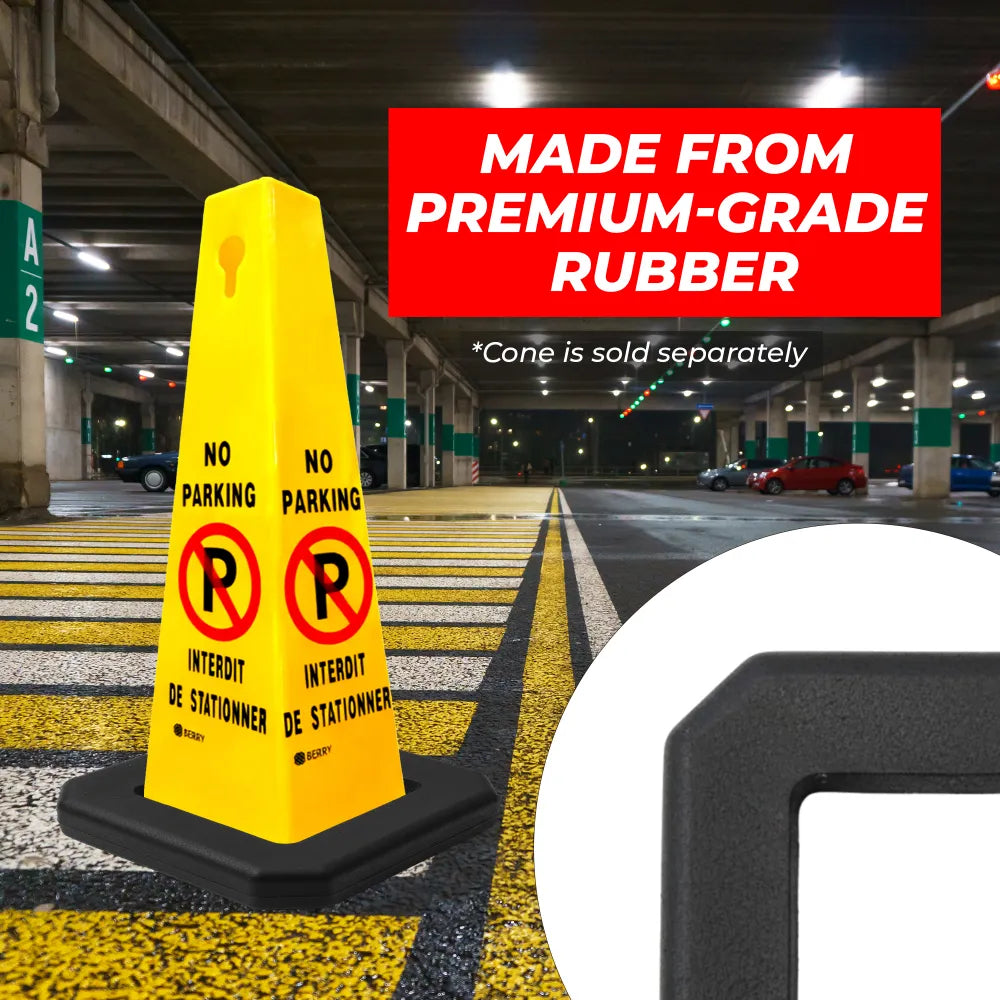 Premium grade rubber square base