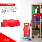 Foldable Wet Floor Sign Red