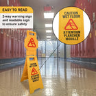 High Visibility Wet Floor Sign Yellow