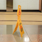 Freestanding Wet Signs Yellow