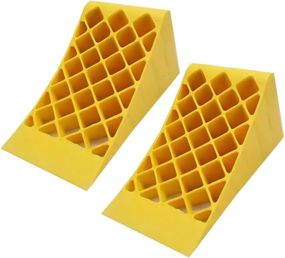 Heavy Duty Wheel Chock with Handle
