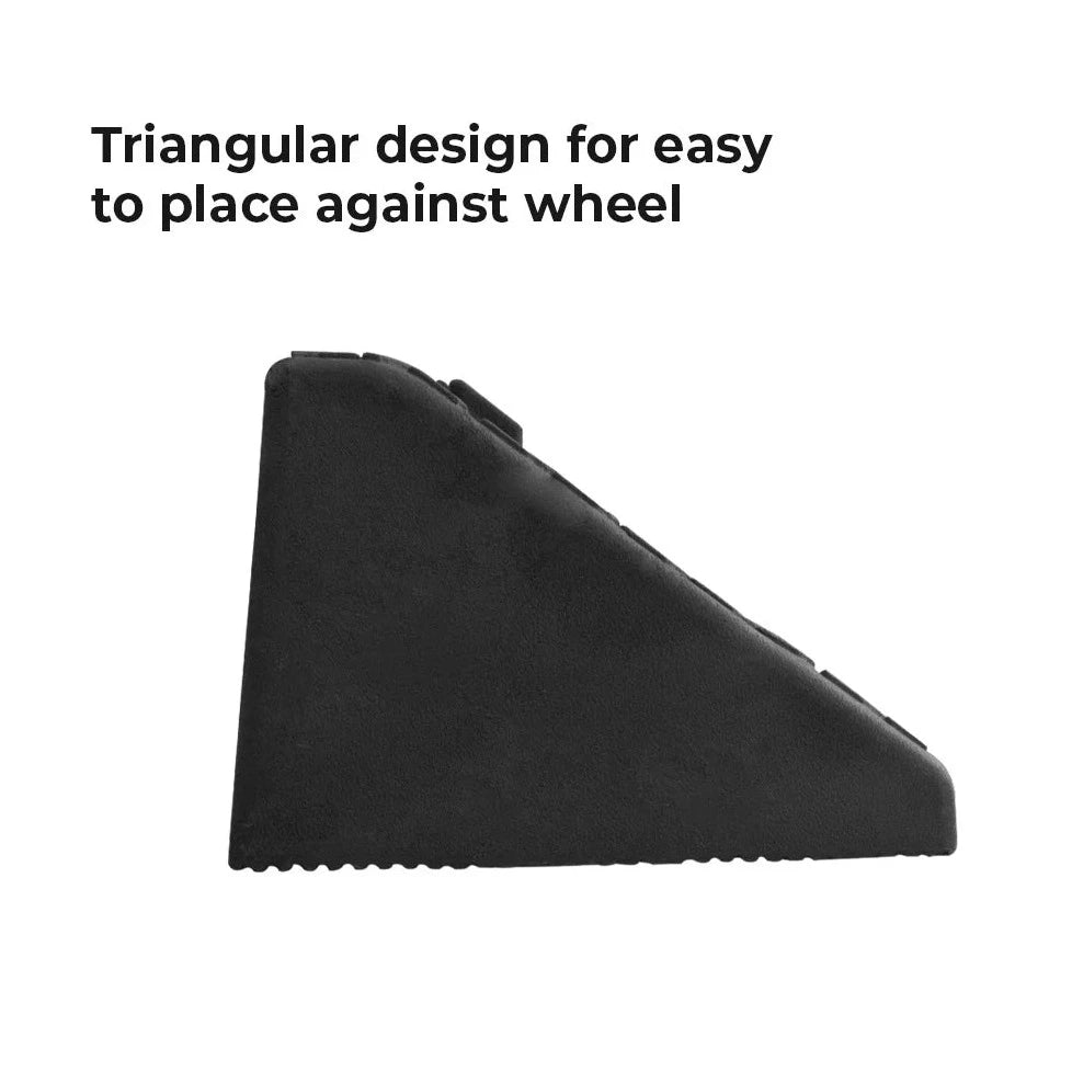 Wheel Chock Rubber Triangular Design