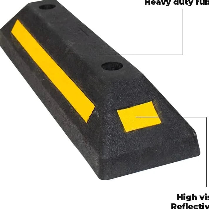 Wheel-Stop-Black-Heavy-Duty PVC Reflector-sheet