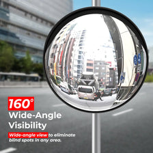wide angle mirror 100cm