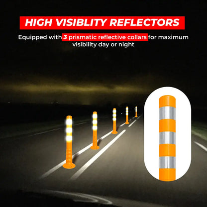 Reflective Safety Post