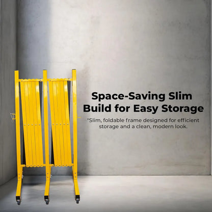 Yellow Foldable Barrier 5meters