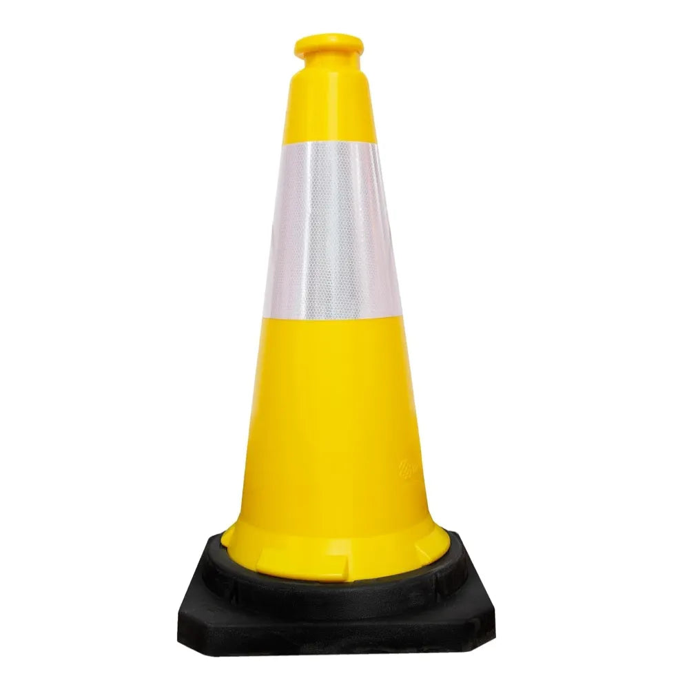 Yellow traffic cones