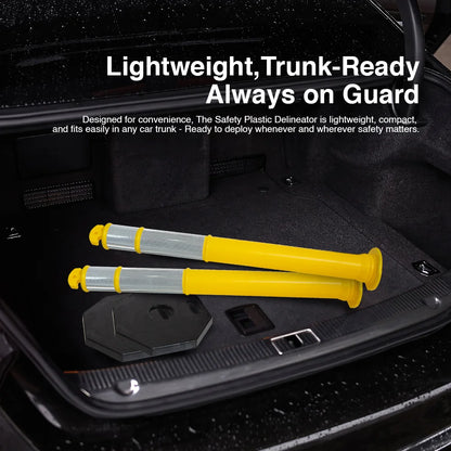 Yellow Traffic Delineator