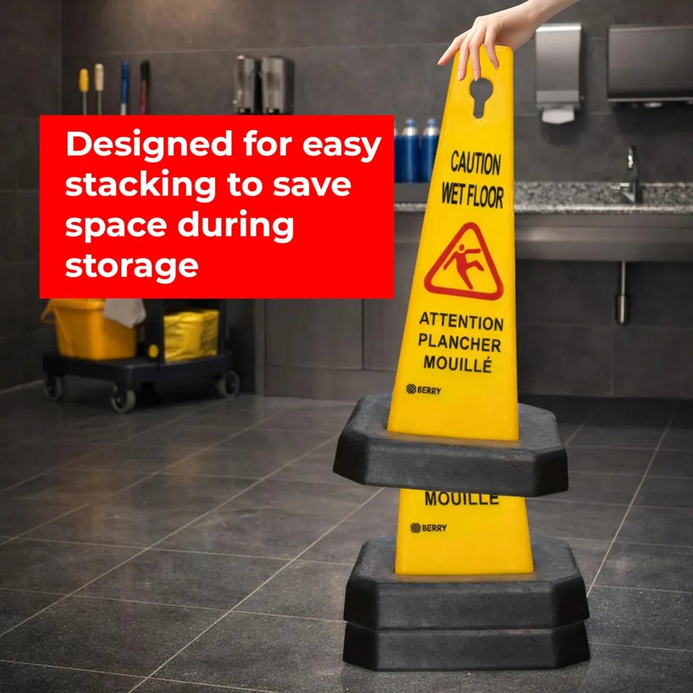 Weather Resistant Warning Floor Cone